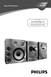 Philips MCM590 User manual