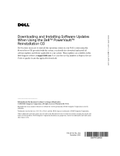 Dell PowerVault 770N Downloading and
      Installing Software Updates When Using the Dell PowerVault Reinstallation
      CD