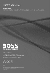 Boss Audio BV9386NV User Manual