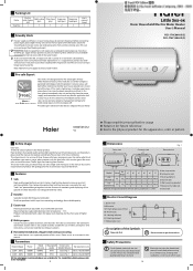 Haier FCD-JTHC100A-III User Manual