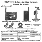 Uniden UDW10003 Spanish Owners Manual