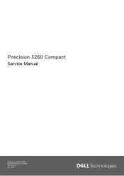Dell Precision 3260 Compact Service Manual