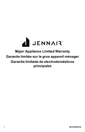 Jenn-Air JIS1450M Warranty