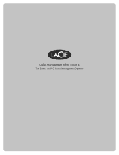 Lacie 324 The Basics on ICC Color Management Systems