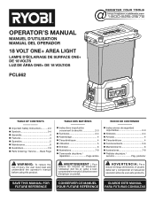 Ryobi PCL1307K1 Operation Manual