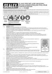 Sealey PC380M Instruction Manual