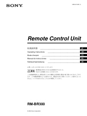 Sony EVID70/W Product Brochure (rmbr300)