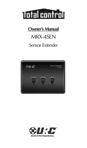 URC MRX-4SEN Owners Manual