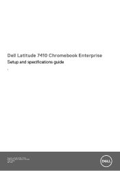Dell Latitude 7410 Chromebook Enterprise Setup and specifications guide