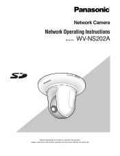 Panasonic WV-NS202 Network Camera