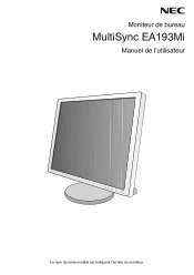 Sharp EA193Mi-BK User Manual - - French