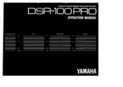 Yamaha DSR-100PRO Owner's Manual