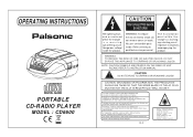 Palsonic CD6600 Owners Manual