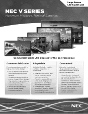 NEC V801 Specification Brochure