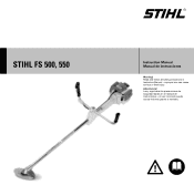 Stihl FS 500 Instruction Manual