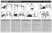 Alesis DM10 Studio Kit Quick Start Guide
