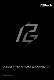 ASRock X570 Phantom Gaming X User Manual