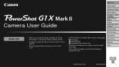 Canon PowerShot G1 X Mark II User Guide