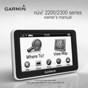 Garmin nuvi 2250 Owner's Manual