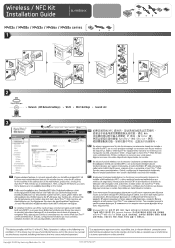 Samsung ProXpress SL-M4562 Wireless/NFC Kit Quick Installation Guide