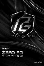 ASRock Z690 PG Riptide User Manual