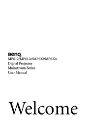 BenQ mp612 User Manual