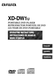 AIWA XD-DW1 Operating Instructions