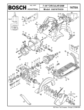 Bosch 1678 Parts List
