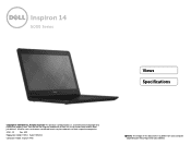Dell Inspiron 14 5442 Specifications