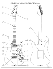 Fender Stevie Ray Vaughan Stratocaster Stevie Ray Vaughan Stratocaster Service Diagrams