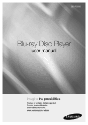 Samsung BD-P3600A User Manual (ENGLISH)