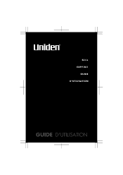Uniden EXP7241 French Owners Manual