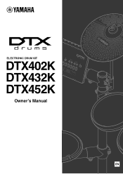 Yamaha DTX402K DTX402K/DTX432K/DTX452K Owners Manual