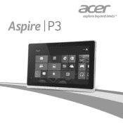 Acer Aspire P3-131 User Guide