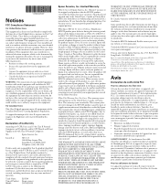 Epson DS-6500 Notices
