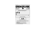 Frigidaire FFRH0822Q1 Energy Guide