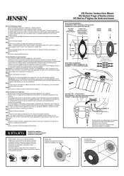 Jensen XS692 Instruction Manual