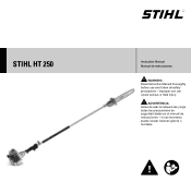Stihl HT 250 Instruction Manual