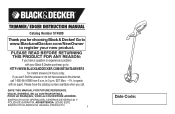 Black & Decker ST4500 Type 4 Manual - ST4500