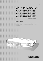 Casio XJ-A256 User Guide