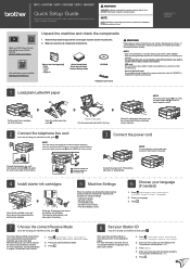 Brother International MFC-J680DW Quick Setup Guide