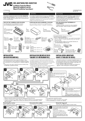 JVC KD-AR7500 Installation Manual