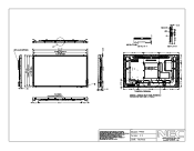 NEC X462S Mechanical Drawing
