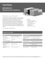 CyberPower RB1290X2C Datasheet