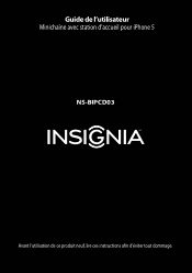 Insignia NS-BIPCD03 User Manual (French)