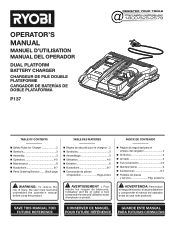 Ryobi P137 Operation Manual