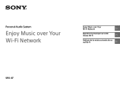 Sony SRS-X7 Enjoy Music over Your Wi-Fi Network