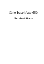 Acer TravelMate 650 TravelMate 650 User's Guide PT
