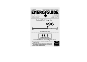 Frigidaire FFRE1233Q1 Energy Guide