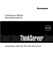 Lenovo ThinkServer RD530 (German) Installation and User Guide